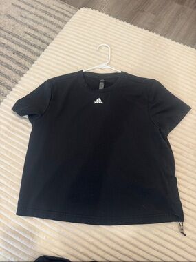 Adidas Primeblue Tee In Black Womens Size M